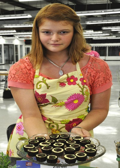 Zarah Dean of Franklin County and her Cheesecake Bites