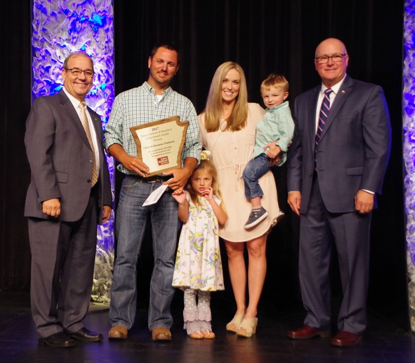 YF&R Ag Achievement Award winner 