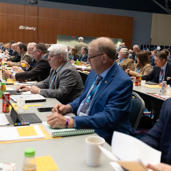 Arkansas Farm Bureau Voting Delegates Work at 2023 AFBF Convention