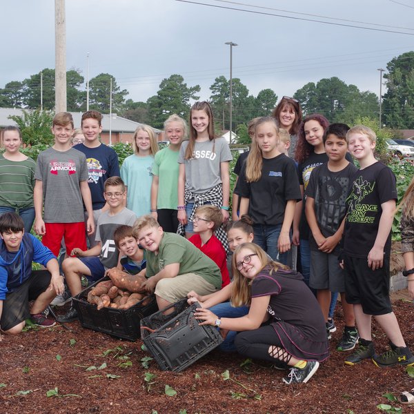 AGCAST: School Garden Sweet Potatoes